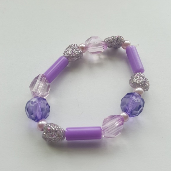 Other - Girls// Purple 💜// Sparkling Heart//Bracelet